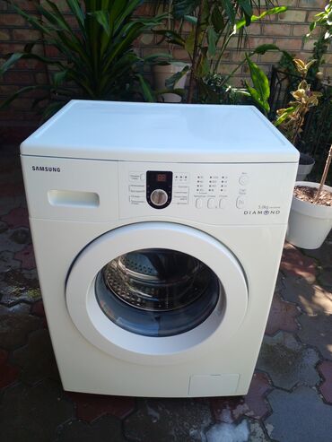 продам стиральную машинку бу: Стиральная машина Samsung, Б/у, Автомат, До 5 кг, Компактная