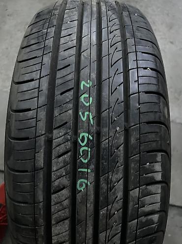 Шины 205 / 60 / R 16, Лето, Б/у, 1 шт, Легковые, Китай, Kumho at lalafo.kg Шины 205 / 60 / R 16, Лето, Б/у, 1 шт, Легковые, Китай, Kumho