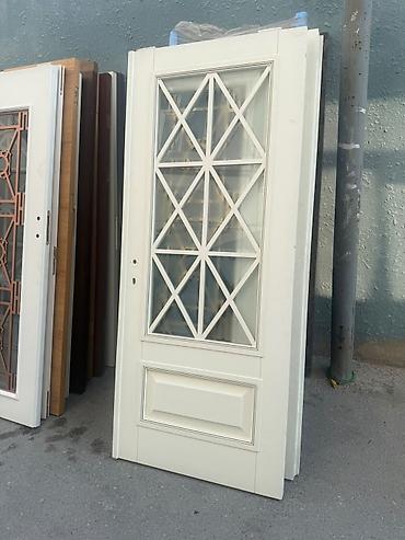 ağ qapı: Şüşəli dekorativ otaq qapıları - Material: MDF əsaslı qapı lövhəsi — 8