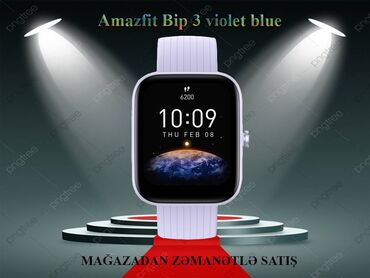 gts v Azərbaycan | Qol saatları: Yeni model, Amazfit Bip 3 (Mağazadan satılır) Yeni, bagli qutuda