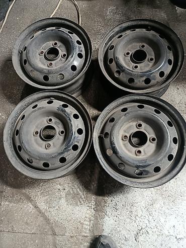 Железные Диски R 14 Honda, Комплект, отверстий - 4, Б/у