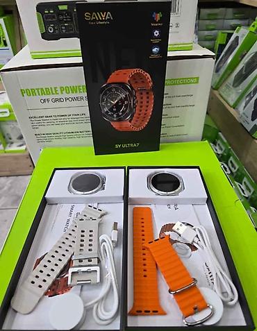 Акылдуу сааттар: ⌚ Смарт часы Saiya Sy Ultra 7 — AMOLED, звонки, здоровье ⌚ Стильные и — 7