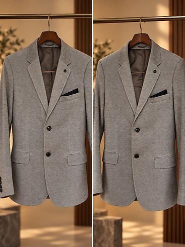 parca salvar: DeFacto Studio kişi şalvarüstü geyimi – Modern Fit blazer - Brend — 1