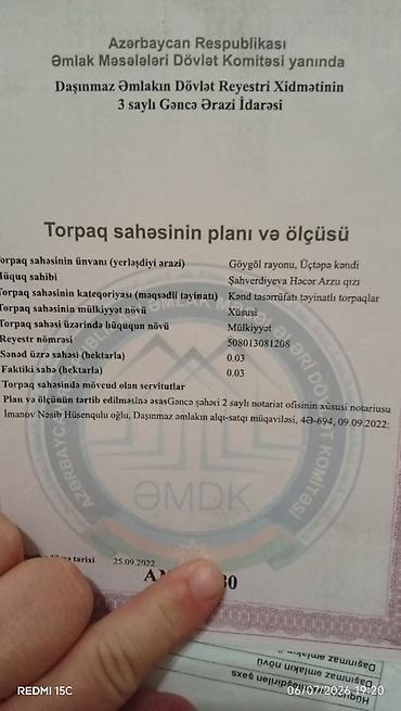 ivanovka ev satılır: 4 otaqlı, 3 kv. m, Kredit yoxdur, Orta təmir — 8