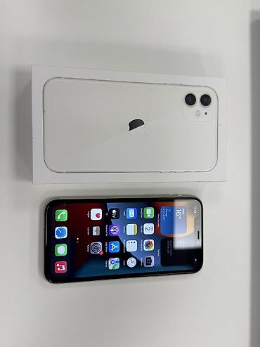 2ci el iphone 11: IPhone 11, 64 GB, White Titanium, Barmaq izi, Face ID — 3