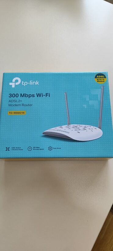 irshad electronics gence: Salam.Tp-link TD-W8961N modeli Modem satiram.Cemi 5 ay istifade