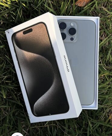 ноутбук за 15000: IPhone 16 Pro Max, Б/у, 256 ГБ, Natural Titanium, Кабель, Коробка, 100 %