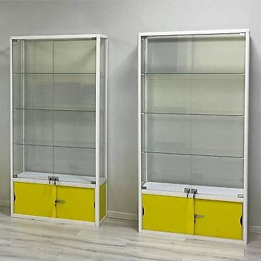 Витрины: Витрина торговая из профиля и стекла, Акция, прилавки, для магазина — 2