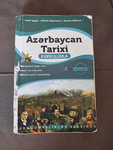 Məhsul: “Azərbaycan Tarixi – Kurikulumla” kitabı Müəlliflər: Anar