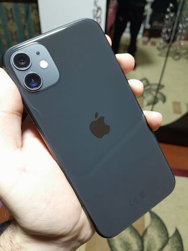 Apple iPhone: IPhone 11, 64 GB, Qara, Face ID