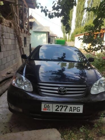 цены на машины бишкек: Toyota Corolla: 2003 г., 1.8 л, Автомат, Бензин, Седан