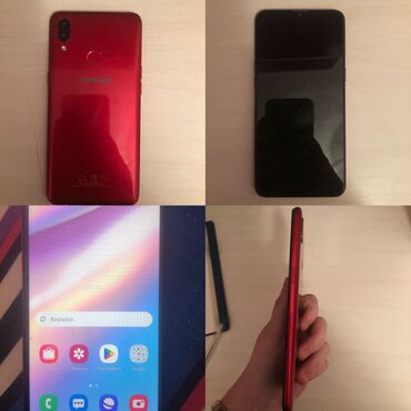 сотовый телефон fly: Samsung Galaxy A10s, цвет - Красный