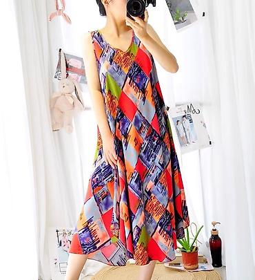 Платья: Разлетайки Ткань штапель Производство:Гуанчжоу,Фабричный Китай На — 8