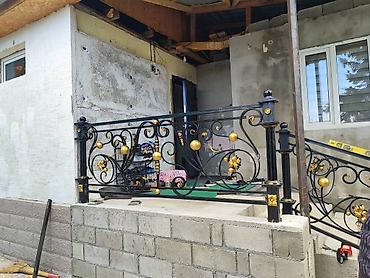 Изготовление перил: Изготовление перил Материал: Кованное железо, Наружные, Бесплатный замер — 173