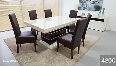 Stilske garniture: Trpezarijski setovi – više modela - Set 1 (prikaz 1 i 4) – 640€: - — 46