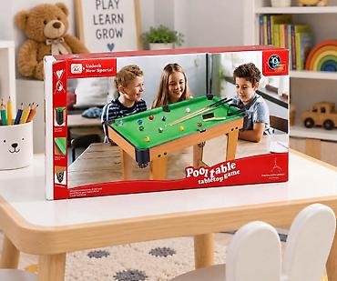 aksa kucice za decu cena: Dečiji mini bilijar – stoni bilijar set 🎱 Unesite zabavu u dečiju sobu — 1