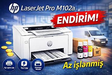 Ofis avadanlığı: HƏRCURƏ YENİ VƏ İŞLƏNMİŞ PRİNTERLƏRİN SATIŞI — 1