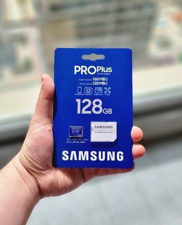 Yaddaş kartları: • Samsung Pro Plus 128 Gb Klass 10 Yaddaş Kartı Yaddas Karti • Format