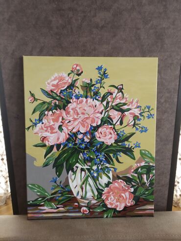 Şəkillər, tablolar: Kətan uzərində cəkilibəl ısiakril boya, 50/40 Холст, акриловые — 7