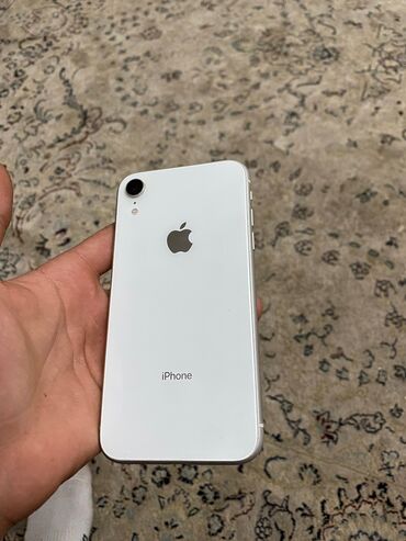 iphone 7 plus 64gb бишкек: IPhone Xr, Арзандатуу 20%, Колдонулган, 64 ГБ, Коргоочу айнек, 76 %