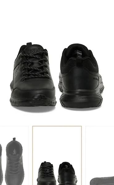Krasofkalar və idman ayaqqabıları: U.S POLO ASSN Qara rəngdə kişi idman ayaqqabısı - Model: aşağı — 5