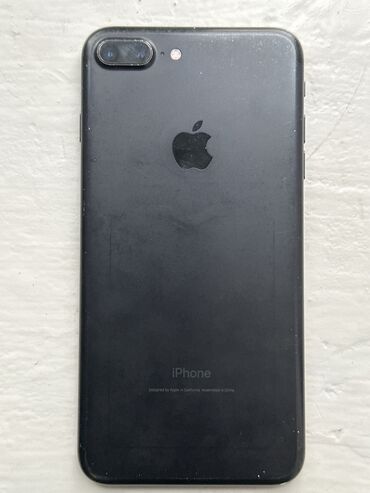 запчасти айфон: IPhone 7 Plus, Скидка 20%, Б/у, 128 ГБ, Black Titanium, Чехол, 100 %