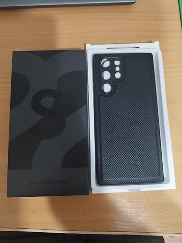 S22 Ultra новый карбоновый чехол, продам at lalafo.kg S22 Ultra новый карбоновый чехол, продам