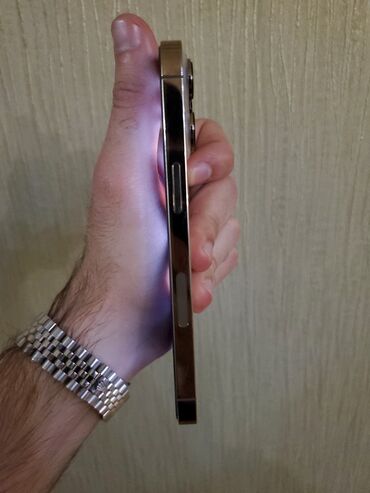 Apple iPhone: IPhone 13 Pro, 128 GB, Matte Gold, Zəmanət, Simsiz şarj, Face ID — 5