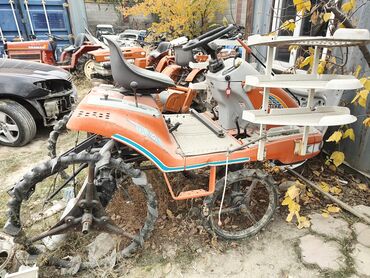 почвофреза доминатор: Рисопосадочный трактор Кубота, Япония. Два трактора