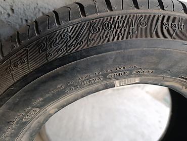 Шины: Автомобильные шин /всесезонных M+S) разных размеров. 1) 225/60 R16 — 1