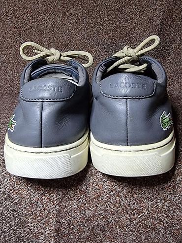 Кроссовки и спортивная обувь: Мужские кроссовки, 42, Lacoste, Б/у, цвет - Серый, Самовывоз — 5
