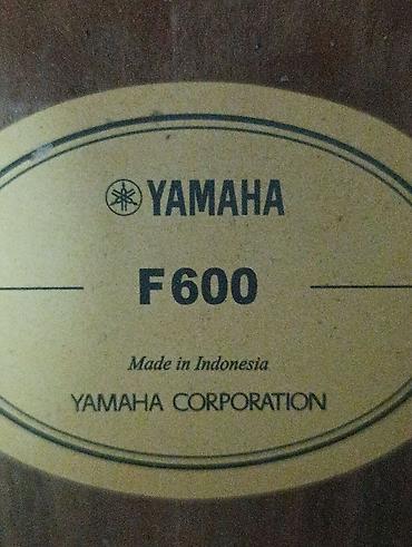 музыкалный ямаха: Акустическая гитара Yamaha F600 б/у бесплатная доставка по всему — 3