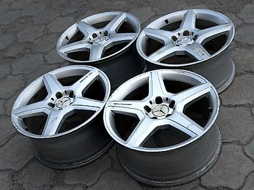 аполло: Диски R 18 AMG, Комплект, отверстий - 5, Б/у — 5