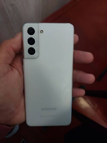 кофемашина бишкек бу: Samsung Galaxy S21, Колдонулган, 256 ГБ, түсү - Ак