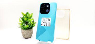 Xiaomi: Tecno Spark Go 2023, Б/у, 64 ГБ, цвет - Синий, 2 SIM