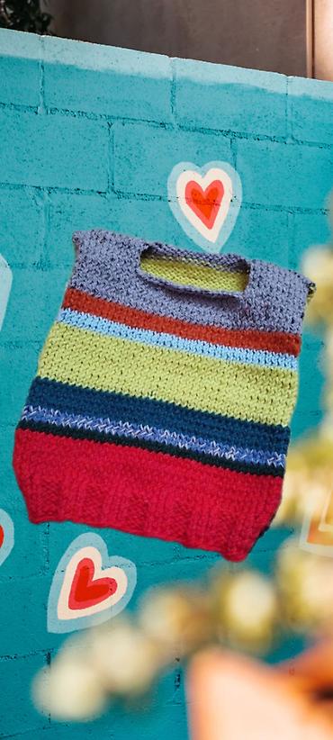 Jakne, kaputi i prsluci: Prsluk novi dečiji ručno pleteni vel 2, obim ispod pazuha 50 cm — 10