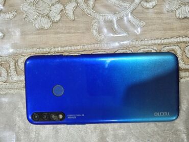 телефон fly ff241: Tecno Spark 4 Lite, 32 GB, rəng - Mavi, Barmaq izi, İki sim kartlı, Face ID