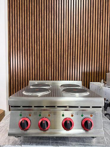 Elektrik sobalar: Elektrikli plitə Elektrikli plitə ⚡ Professional 4 Gözlü Elektrik — 6