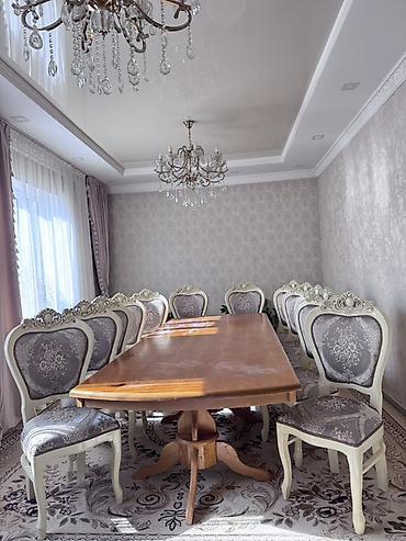 кол чырак фото: 🔥 СРОЧНО ПРОДАЮ! 🤍 Роскошный стол со стульями в классическом стиле — 2