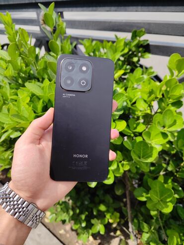 2 əl telefon: Honor X6b, 256 GB, rəng - Qara, Barmaq izi, Face ID
