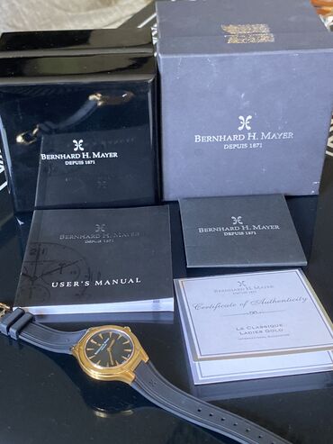 brend saatlar baku: Новый, Наручные часы, Bernhard Mayer, цвет - Черный