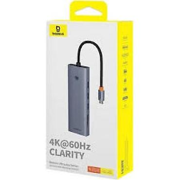 hdmi kabel mini: Baseus UltraJoy Series B0005280C811-00 — 10-portlu çoxfunksiyalı USB‑C — 3