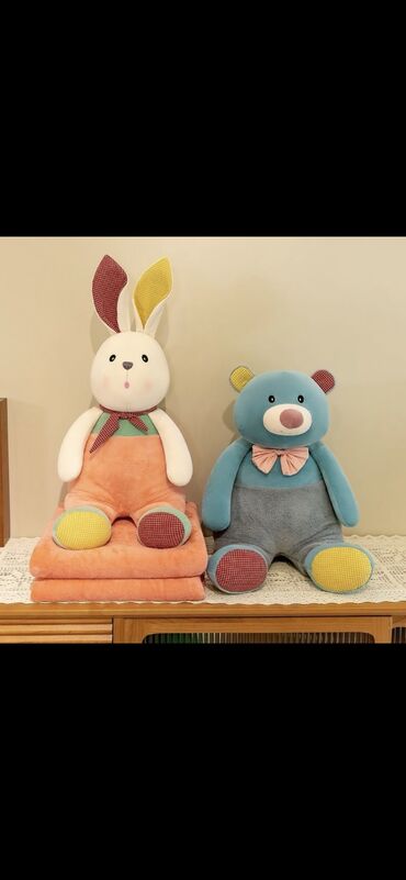 Игрушки: Мягкие игрушки с пледом — 13