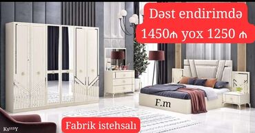 mebel modelleri: Yeni model yataq desti şook endirimdə Dəst 1450 azn yox 1250 azn oldu