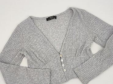 szara bluza pull and bear: Bershka, Kardigan damski, rozmiar S — 1