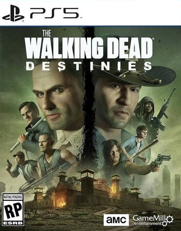 Колонки, гарнитуры и микрофоны: Оригинальный диск !!! The Walking Dead: Destinies на PlayStation 5 –