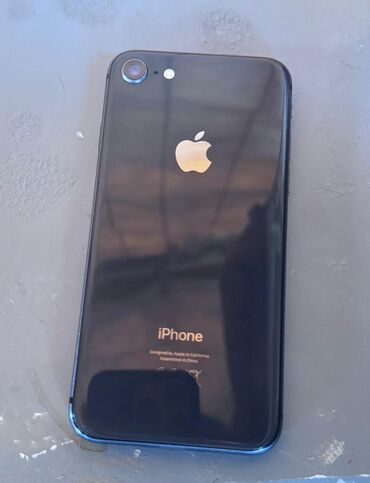 gəncə paltar yuyan: IPhone 8, Черный, Отпечаток пальца