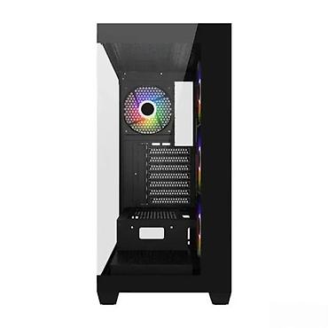 Ostali kompjuterski delovi: PC kućište sa staklenom bočnom stranom i ARGB ventilatorima - Format — 1