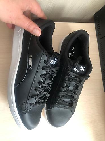 pull and: Кроссовки, 37.5, Puma, Б/у, цвет - Черный, Самовывоз, Платная доставка — 2