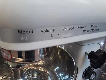 Mikserlər: Mikser Saminox markasi Model: B7Le Istehsalı Çin Professional model Ev — 5